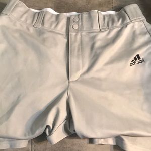 Adidas Baseball Pants Light Gray